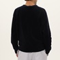 DIRTY LAUNDRY-Ανδρική μπλούζα DIRTY LAUNDRY DLMC07W22 Regular Fit Velvet Crewneck μπλε