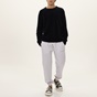 DIRTY LAUNDRY-Ανδρική μπλούζα DIRTY LAUNDRY DLMC07W22 Regular Fit Velvet Crewneck μπλε