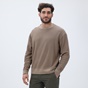 DIRTY LAUNDRY-Ανδρική φούτερ μπλούζα DIRTY LAUNDRY DLMC15W22 Oversized Sweatshirt εκρού