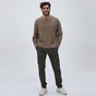 DIRTY LAUNDRY-Ανδρική φούτερ μπλούζα DIRTY LAUNDRY DLMC15W22 Oversized Sweatshirt εκρού