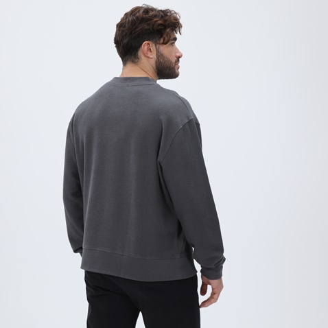 DIRTY LAUNDRY-Ανδρική φούτερ μπλούζα DIRTY LAUNDRY DLMC15W22 Oversized γκρι