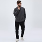 DIRTY LAUNDRY-Ανδρική φούτερ μπλούζα DIRTY LAUNDRY DLMC15W22 Oversized γκρι