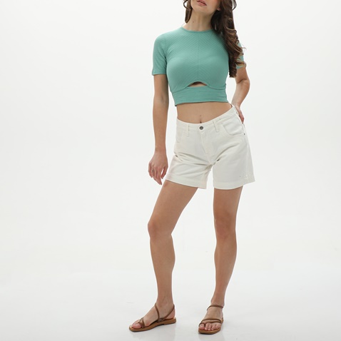 ATTRATTIVO-Γυναικείο cropped t-shirt ATTRATTIVO 91024249 πράσινο