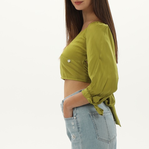 'ALE-Γυναικείο cropped top 'ALE  8916485 πράσινο