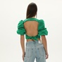 'ALE-Γυναικείο cropped top 'ALE 8916246 πράσινο