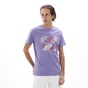 BATTERY-Ανδρικό t-shirt BATTERY 21231155 μοβ