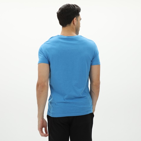 BATTERY-Ανδρικό t-shirt BATTERY 21231147 μπλε