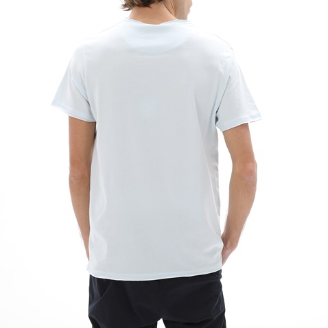 GREENWOOD-Ανδρικό t-shirt GREENWOOD 21D9088221 γαλάζιο