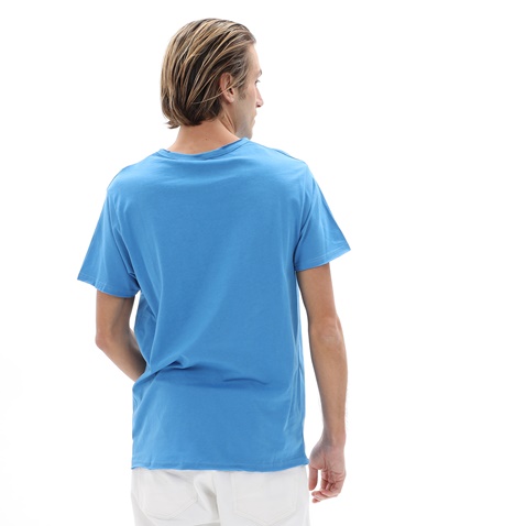 BATTERY-Ανδρικό t-shirt BATTERY 21231160 μπλε