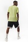 BODY ACTION-Ανδρικό t-shirt BODY ACTION 053320-01 κίτρινο lime