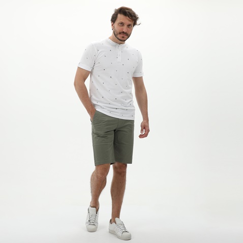 VAN HIPSTER-Ανδρικό t-shirt VAN HIPSTER 72255 λευκό