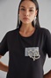 BILL COST-Γυναικείο t-shirt BILL COST 10-120628-0 μαύρο