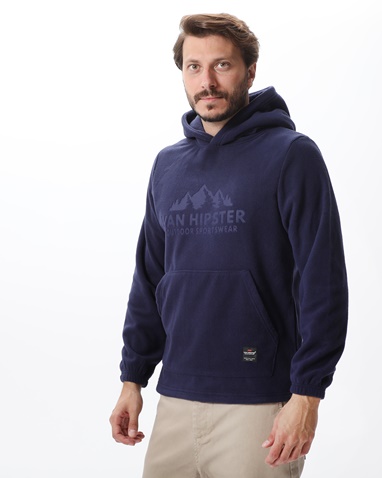 VAN HIPSTER-Ανδρική fleece μπλούζα VAN HIPSTER 72149 μπλε