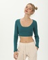 SUGARFREE-Γυναικείο cropped top SUGARFREE 23832080 πράσινο