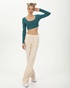 SUGARFREE-Γυναικείο cropped top SUGARFREE 23832080 πράσινο