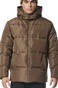 BODY ACTION-Aνδρικό puffer μπουφάν BODY ACTION 073327-01 καφέ