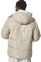 BODY ACTION-Aνδρικό puffer μπουφάν BODY ACTION 073327-01 μπεζ