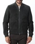 DIRTY LAUNDRY-Ανδρικό bomber suede jacket DIRTY LAUNDRY DLMLJ03W22 γκρι 