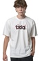 BODY ACTION-Ανδρικό t-shirt BODY ACTION 053432-01 λευκό