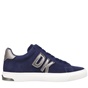 DKNY JEANS-Γυναικεία sneakers DKNY JEANS K2324568 ABENI μπλε ασημί