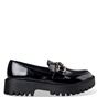 MISS NV-Γυναικεία μοκασίνια loafers MISS NV V31-20282 μαύρα