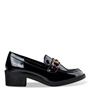 MISS NV-Γυναικεία μοκασίνια loafers MISS NV  V36-20089 μαύρα