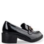 MISS NV-Γυναικεία μοκασίνια loafers MISS NV  V36-20089 μαύρα