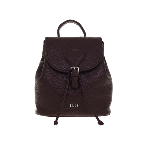 ELLE-Γυναικείο backpack ELLE 8228 καφέ