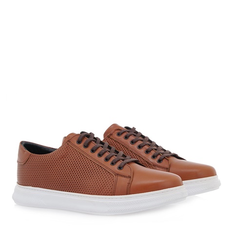 JK LONDON-Ανδρικά sneakers JK LONDON Q528B0091 καφέ ταμπά