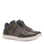 BULLBOXER-Ανδρικά casual sneakers μποτάκια BULLBOXER R57757892 καφέ μπλε