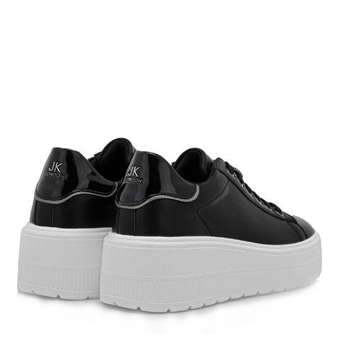 JK LONDON-Γυναικεία sneaker wedges JK LONDON T104B1312 μαύρα