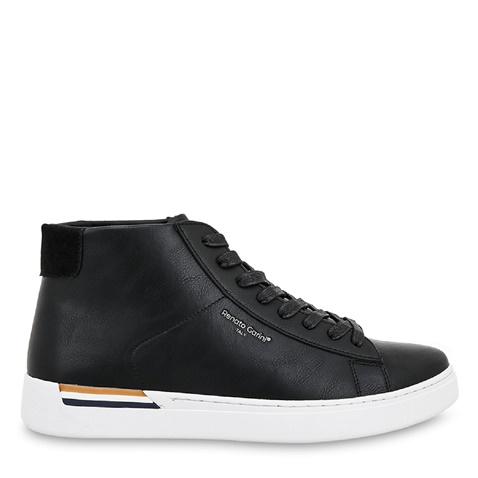 RENATO GARINI-Ανδρικά casual sneakers μποτάκια RENATO GARINI T57005272 μαύρα