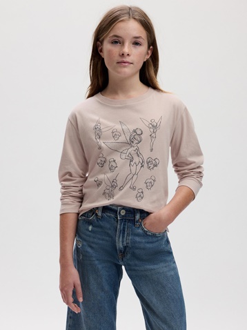 GAP-Παιδική μπλούζα GAP Disney 825197000 ροζ